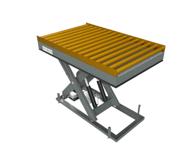 roller conveyor (roller bed)